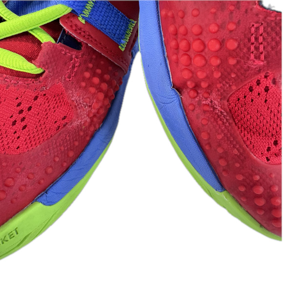 New Balance Coco CG1 DigiCoco Men 8.5 Energy Red Bright Lapis Green Lace Up Logo - Picture 11 of 13